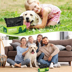 Sherr Dog Poop Bags 10 Boxed Rolls 2000 Counts | Bulk, Leak Proof, For Puppy Pets, Outdoor Walking and Travel