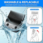 Size 5/8 Detachable Pet Grooming Clipper Blade with Steel Cutter, 1/32 Inch (0.8 mm) Cut Length, Black, Compatible with Andis, Oster A5, Wahl KM10, 1 Pack