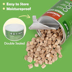 Freeze-Dried Duck Treats for Dogs and Cats, 5.3 oz | Single Ingredient, High Protein Recipe, Grain-Free Snack, Food Topper Use, Training Treats