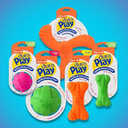 Hartz DuraPlay Bacon Scented Dog Toys, Large 1 Count, Colors may vary