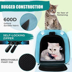 Top tasta Dog Cat Carrier Pet Carriers for Small Medium Large Cats Dogs Carrier Soft Sided Small Puppy Dog Carrier Portable Foldable Airline Approved Dog Cat Travel Carrier Blue Large