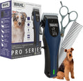 Wahl Power Pro Lithium Ion Rechargeable Cordless Dog Grooming Clipper Kit | Heavy Duty Cordless Electric Dog Clippers For Grooming Thick Coats At Home – Model 3024675