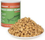Freeze-Dried Salmon Treats for Dogs and Cats, 10.6 oz | Single Ingredient, High Protein Recipe, Grain-Free Snack, Food Topper Use, Training Treats