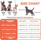 Puppytie XXS Puppy Harness and Leash Set, Orange, XXS (2.2–6 lbs) | Puppy Harness for Small Dogs, Teacup and Yorkie Harness, Soft Lightweight and Adjustable, XXS Dog Harness for Daily Walks