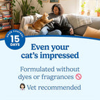Fresh Step Advanced Simply Unscented Multi Cat Clumping Litter, Formulated with No Added Dyes or Fragrances, Ammonia Block Technology, Low Dust, 18.5 lb. Box, Pack of 2 | Formulated with No Added Dyes or Fragrances, Ammonia Block Technology, Low Dust, ...