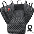 URPOWER XL Dog Seat Cover for Full-Size Truck Back Seat, Waterproof Hammock | 600D Oxford, Side Flaps with Zippers, Scratch Resistant, Non-Slip, Easy Install, Machine Washable, Dog Seat Belt Included
