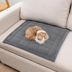 Pet Couch Covers,Couch Cover for Dogs Washable,Anti Slip Dog Sofa Covers Couch Protector Sofa Mat,Seat Cover,Dog Mat,Pet Pad for Furniture 1 Piece (Gray, 21''x21''/Square)