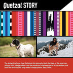 Wolfgang Heavy Duty Dog Leash, Pull-Tested to Over 800 lbs for Walking & Training, Quetzal Print, Small