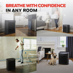 Honeywell PowerPlus HEPA Air Purifier for Home, 968 Ft² Rooms, HPA3100 | Reduces Allergens, Dust, Pollen, Smoke, Pet Dander, Odors