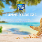 Fresh Step Cat Litter Crystals Deodorizer, Non Toxic Odor Neutralizing Crystals for Litter Boxes that Help Control Smells and Keep Home Areas Fresh, Summer Breeze Scent, 15 Ounce | Non-toxic crystals neutralize odor at the source in any litter box, kee...