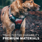 Embark Adventure Medium Dog Harness – No-Pull, Reflective Trim, Military-Grade Nylon, Front Clip with Gel-Lined Handle