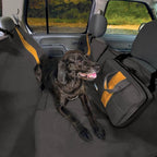 Kurgo Rover Hammock Seat Cover, Black, 55" Wide | Protects Seats from Muddy Paws & Pet Hair, Water & Stain Resistant, Secure Fit, Passenger-Friendly Opening, For Cars & SUVs