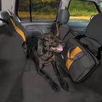 Kurgo Rover Hammock Seat Cover, Black, 55" Wide | Protects Seats from Muddy Paws & Pet Hair, Water & Stain Resistant, Secure Fit, Passenger-Friendly Opening, For Cars & SUVs