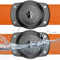 IPX8 Waterproof Airtag Dog Collar Holder [Metal Back Plate] Ultra-Durable Dog & Cat Collars Mount for AirTag 1st & 2nd Generation, Suitable for All Widths of Collars (2 Pack)
