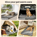 Couch Cover for Dogs Washable, Non-Slip Pet Couch Covers for Sofa, Fuzzy Dog Couch Cover Blanket, Thick, Soft, Plush Couch Cushion Covers for Sofa Protector(Dark Gray, 23.6" x 47.2"/60 x 120cm)