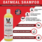 Warren London Oatmeal Dog Shampoo - Fast Itch Relief for Dry, Sensitive, & Irritated Skin - Infused with Vitamins & Neem Oil - Made in USA - 1 Gallon
