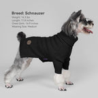 cyeollo Dog Sweater Long Sleeve Knitted Turtleneck Pullover Warm Clothes | Ultra Soft Warm Knit, Full Coverage, 4-Way Stretch for Easy Movement, Easy On & Off, Winter Daily Wear for Small Dogs