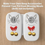 2-Meal Wet Food with Ice Packs Battery Powered Timed Cat Feeder | 48H Wet Food Dispenser, Ice Packs, 700ml Capacity, Battery Powered for Cats & Small Dogs