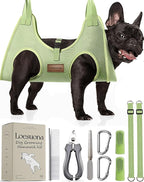 Dog Grooming Hammock – for Dogs Cat Grooming Hammock,Dog Sling for Nail Trimming with Dog Nail Clippers for Small Dogs,Dog Hammock for Nail Trim,Dog Hanging Harness for Nail Trimming