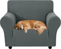 XINEAGE Stretch Armchair Slipcover, Non-Slip Pet Couch Cover,Light Green | Washable Furniture Protector, Elastic Bottom, Dogs & Cats Friendly, Scratch-resistant, Fast Setup, High Elasticity