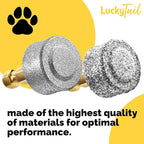 Dog Nail Grinder - Hard & Soft Replacement Heads - Small & Large Dogs - Premium Quality - Diamond Tip Drill Bit - Professional Dog Nail Trimmers - Grooming Tool kit - 2 Pack