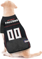 Pets First NFL Atlanta Falcons Dog Jersey, Size X-Small, Football Shirt Costume for Pet, Dog Sports T-Shirt, NFL Team Clothing for Cats, Licensed Pet Apparel Available in 7 Sizes and 32 Teams