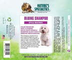 Nature's Specialties Bluing Ultra Concentrated Dog Shampoo for Pets, Makes up to 4 Gallons, Natural Choice for Professional Groomers, Optical Brightener, Made in USA, 32 oz