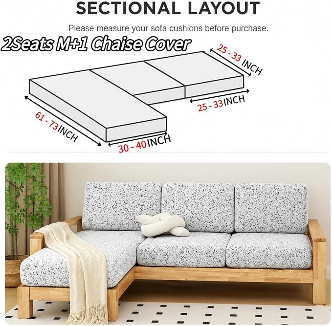 Stretch Sofa Slipcover, 2026 Upgraded Non Slip Couch Cover with Adjustable Straps, Pet Dog Cat Friendly Furniture Protector for 3 Seater, Washable for Living Room