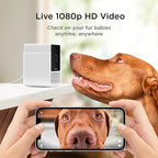 Petcube Cam – Indoor Wi-Fi Pet & Security Camera with App | 1080p HD video, 2-way audio, night vision, smart alerts for dog, cat & home security monitoring