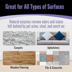 Pet Odor & Stain Eraser – Urine Enzyme Carpet Cleaner, Lavender, 32 oz