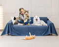 Loiion Cat Scratch Proof Furniture Protector Waterproof Sofa Cover 150"x71" | Pet-Friendly Couch Protector, Anti-Scratch & Anti-Slip Sofa Cover For Cats Dogs Kids, Machine Washable