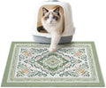 Unicorn Catcher 24"x15" Cat Litter Mat Non-Slip Washable Litter Box Mat | High-Density PVC Litter Catcher Mat Efficiently Traps Scattered Litter From Paws To Keep Floors Clean