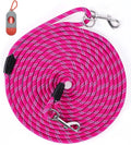 Long Dog Leash for Training 10FT/16FT/20FT/30FT/50FT/100FT, Reflective Tie Out, Heavy Duty Dog Lead for Large, Medium & Small Dogs - Outside Walking, Playing, Camping, Yard