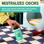 Aunt Fannie's Carpet Refresher Deodorizer, Bright Lemon, 16 oz, Pack of 1 | Neutralizes Dog and Cat Odors, Freshens High-Traffic Areas, Safe for Rugs Carpets & Upholstery, Natural Ingredients