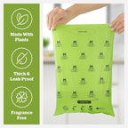 Pogi's Compostable Poop Bags – Leak-Proof, Extra-Large, Made with Plants – 32 Rolls (480 Bags)