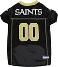 Pets First NFL New Orleans Saints Dog Jersey, Size Medium, Football Shirt Costume for Pet, Dog Sports T-Shirt, NFL Team Clothing for Cats, Licensed Pet Apparel Available in 7 Sizes and 32 Teams