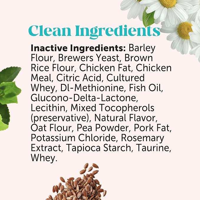 Cat Calming Treats for Anxiety Relief - Dual Texture Crunchy Creamy Calming Chews for Cats - Feline Stress Relief Behavior Support for Travel, Vet Visits, Grooming, Separation Anxiety (30-Day Supply)