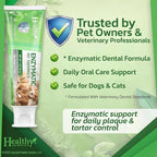Healthy Surplus 4 Oz - Enzymatic Dog Toothpaste (Poultry - Chicken Flavor) for Dogs & Cats - Fresh Breath, Plaque & Tartar Control - Advanced 5-Enzyme Pet Toothpaste