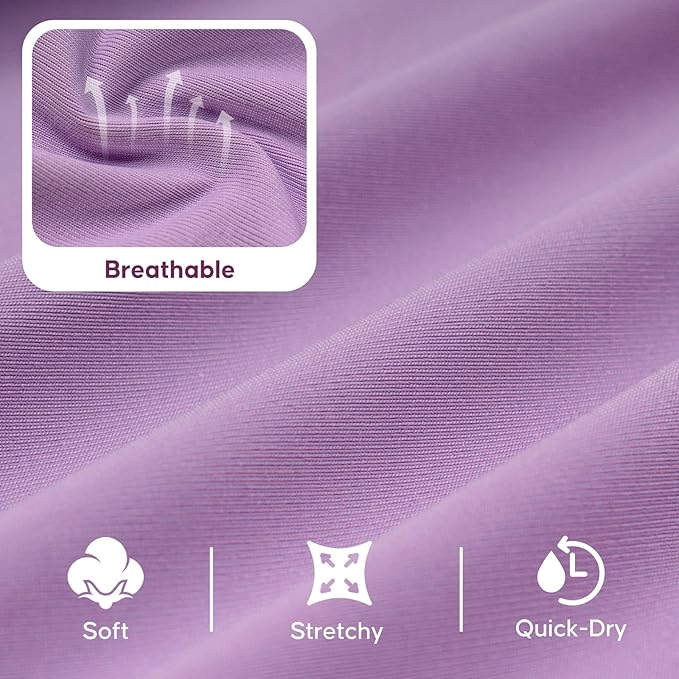 KYEESE UV Protection Dog Shirt, UPF 50+ Cooling Summer Jumpsuit for Large Dogs, Breathable Reflective Shedding Control Dog Sun Shirts, Quick-Dry Dogs Onesie Pet Clothes, Purple, 3XL