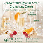 Good Natured Brand | Carpet Deodorizer & Freshener Powder | 31 oz Pet Odor Eliminator for Strong Odor & Pet Urine | Champagne Cheers Scent | Safe for Homes with Pets