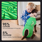 FUAMEY Dog Recovery Suit Male,Dogs Surgery Neuter Suits Puppy Spay Shirts for Female Protect Dog's Skin Anti Licking Abdominal Wounds Doggie Onesie Pet Bodysuit Alternative to Cone Green Stripes XXL
