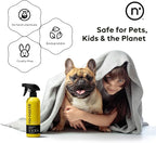 Nonaste Pet Stain & Odor Eliminator Enzyme Spray, Dog & Cat, 16 oz, Pk 1 | Enzyme Cleaner Breaks Down Dog & Cat Urine, Stains & Odor on Carpets & Upholstery. Pet & Kid Safe. Light Fresh Scent.