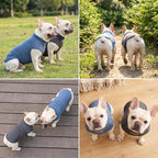 Spark Paws Sunblock Dog T-Shirt, SPF30 Protection, Lightweight Breathable Quick Dry for Dogs with Sensitive Skin - Navy Blue & Dark Grey (Set of 2) - Size M