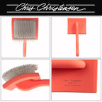 Chris Christensen Grooming Kit for Goldendoodles, Labradoodles, Poodles with Big G Dog Slicker Brush, Ice on Ice Detangling Spray, Pro Line Self Rinse Plus Spray