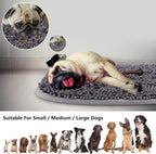 Rundik Snuffle Mat for Dogs, 17'' x 21'' Dog Sniffing Interactive Feeding Game Boredom, Puzzle Toys Encourages Natural Foraging Skills and Stress Relief Small/Medium/Large Dogs