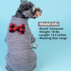 KYEESE Turtleneck Dog Pajamas for Small Medium Large Dogs Warm Dog Onesie | 4-Way Stretch, Lightweight & Breathable, Reduces Shedding, Gentle on Sensitive Skin, Recovery Support, Easy Potty Breaks
