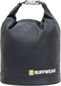 Ruffwear, Kibble Kaddie Dog Food Travel Bag, Basalt Gray | Roll-Down Closure Storage, Easy-Pour Spout, Compact Waterproof Odor-Sealing Liner with Stash Pocket, 10L/42 Cups