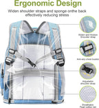 Cawypety Expandable Cat Backpack,Cat Bubble Backpack Carrier for Carrying Cats, Pets and Small Dogs,Airline-Approved,Designed for Travel, Hiking, Walking,Car （Blue