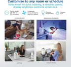 Clorox Medium Room Turbo Air Purifiers for Home With True HEPA Filter | 1,000 Sq Ft | Reduces 99.9% of Mold, Viruses, Wildfire Smoke, Allergens, Pet Allergies, Dust | Whisper Quiet