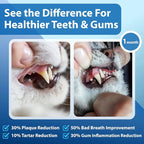 Cat Dental Powder, Bad Breath Tartar Control, Help Gingivitis and Stomatitis | Plaque Off with Natural Extracts & Probiotics